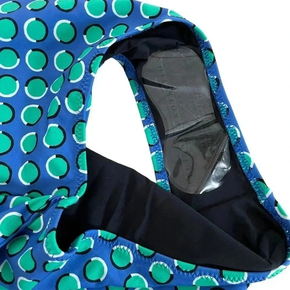 Solid & Striped The Roux Bikini Bottoms Cobalt Blue Polka Dot - Picture 7 of 12